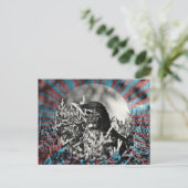 Schattige baby Robin Briefkaart (Staand voorkant)