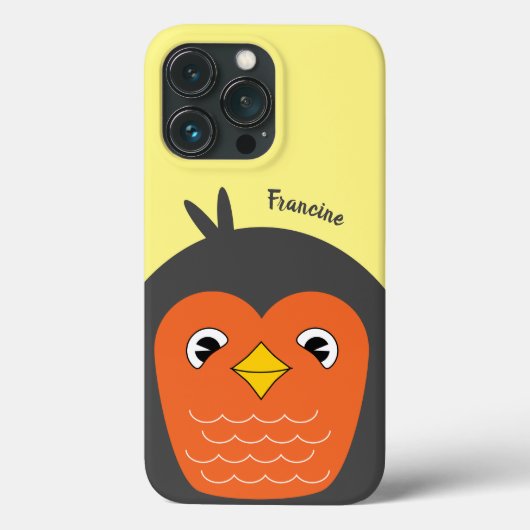 Schattige Baby Robin Case-Mate iPhone Case (Achterkant)