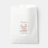 Schattige Baby shower gepersonaliseerd Bedankzakje (Voorkant)