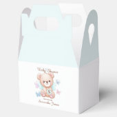 Schattige Baby shower gepersonaliseerde gunstbox Bedankdoosjes (Geopend)