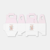 Schattige Baby shower gepersonaliseerde gunstbox Bedankdoosjes (Uitgevouwen)