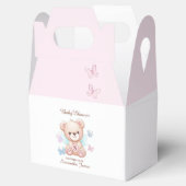 Schattige Baby shower gepersonaliseerde gunstbox Bedankdoosjes (Geopend)