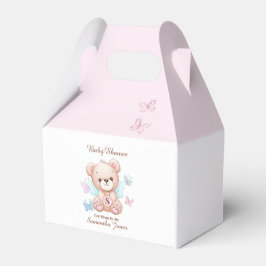 Schattige Baby shower gepersonaliseerde gunstbox Bedankdoosjes