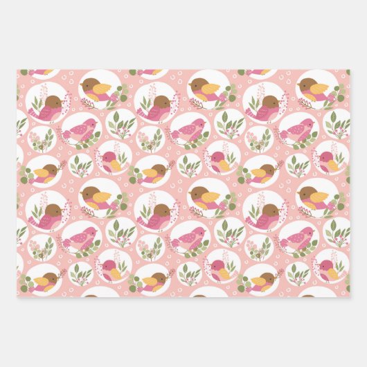 Schattige Baby shower Inpakpapier Vel (Voorkant)