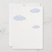Schattige baby shower kaart (Achterkant)