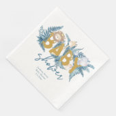 Schattige Baby shower Safari Animals Servet (Hoek)