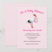 Schattige Baby shower voor speciale bezorgingsooie Kaart (Voorkant / Achterkant)