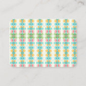 Schattige Baby shower Zee Life Raffle Ticket (Achterkant)