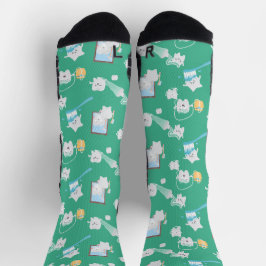 Schattige Baby Tanden Tandheelkundige Kantoor Tand Sokken