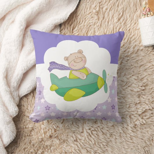 Schattige Baby Teddy Bear Kussen (Deken)