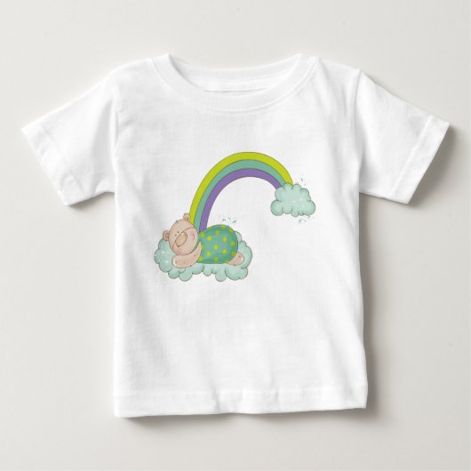 Schattige Baby Teddy Bear T-Shirt (Voorkant)