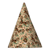 Schattige Baby Tijgerpatroon Feesthoedjes (Rechts)