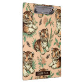 Schattige  Baby Tijgerpatroon Klembord (Rechts)