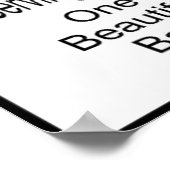 schattige baby Voedingsfeiten Poster (Hoek)