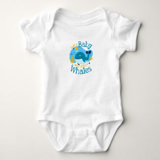 Schattige Baby Walvissen Oceaan Dier Baby Romper