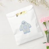 Schattige baby yeti bedankzakje (Gezegeld)