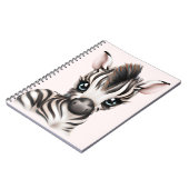 Schattige Baby Zebra Notitieboek (Linkerzijde)