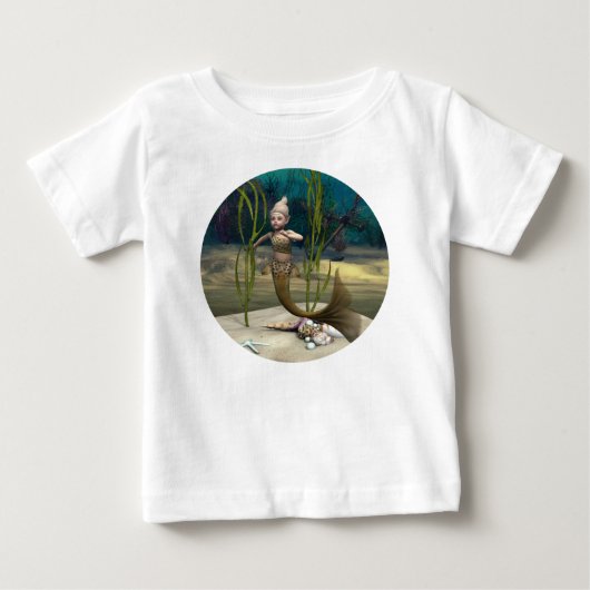 Schattige baby zeemeermin (Voorkant)