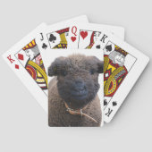 Schattige Babydoll Southdown Sheep Pokerkaarten (Achterkant)