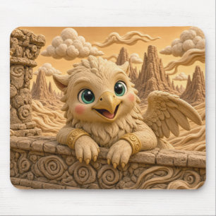 Schattige babygriffioen, mythisch muismat