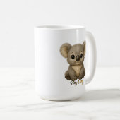 Schattige babykoala koffiemok (Voorkant rechts)