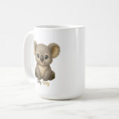 Schattige babykoala koffiemok (Voorkant links)