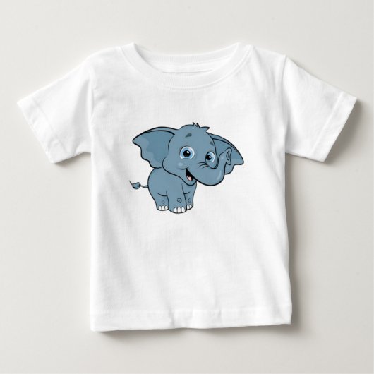 Schattige babyolifant (Voorkant)