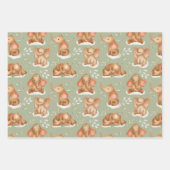 Schattige babyolifant inpakpapier vel (Voorkant)