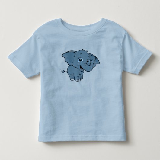 Schattige babyolifant kinder shirts (Voorkant)