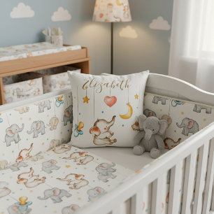 Schattige babyolifant  kussen