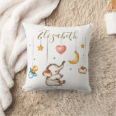 Schattige babyolifant  kussen (Deken)