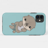 Schattige babyotter Case-Mate iPhone case (Achterkant (horizontaal))