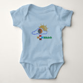 Schattige baby's romper (Voorkant)