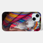 Schattige babyschaap Zuid-Amerikaanse lam Case-Mate iPhone Case (Achterkant (horizontaal))