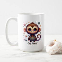 Schattige babysimulator koffiemok