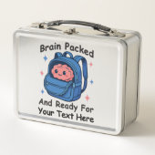 Schattige Back-to-School "Brain Ready" (Voorkant)