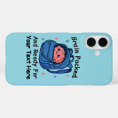 Schattige Back-to-School  "Brain Ready" Case-Mate iPhone Case (Achterkant (horizontaal))