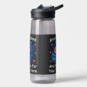 Schattige Back-to-School  "Brain Ready" Waterfles (Links)