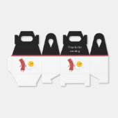 schattige Bacon-eieren Breakfast Bedankdoosjes (Uitgevouwen)