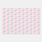 Schattige Badminton Birdie Racquet Shuttlecock Ret Inpakpapier Vel (Voorkant 2)