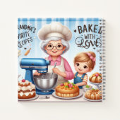 Schattige bakken met oma Recepten Notitieboek (Achterkant)