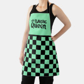 Schattige bakken Queen woord kunst Schort (Insitu)
