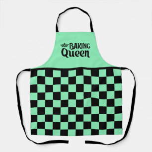 Schattige bakken Queen woord kunst Schort