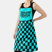 Schattige bakken Queen woord kunst Schort (Insitu)