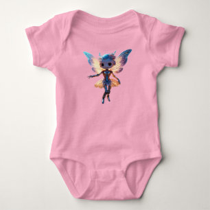 Schattige Ballerina Dansende Robot Pixie Romper