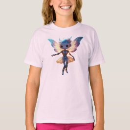 Schattige Ballerina Dansende Robot Pixie T-shirt
