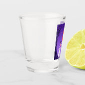 schattige ballerina Kat middernachtboom Shot Glas (Links)