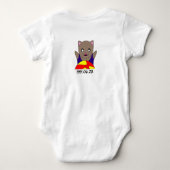 Schattige Balloon Baby Adventure Cadeaudatum Kind Romper (Achterkant)