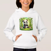Schattige Bamboo Forest Design - Schattige Panda C (Voorkant)