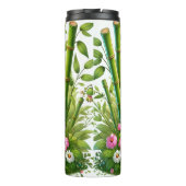Schattige Bamboo Forest Design - Schattige Panda C Thermosbeker (Achterkant)